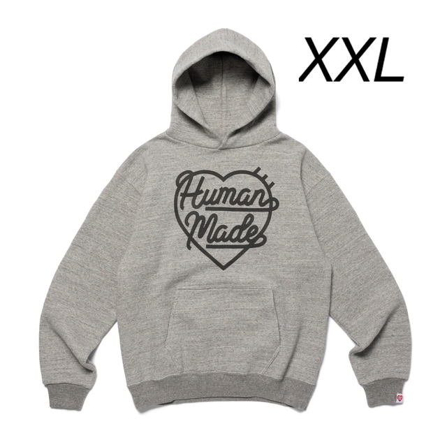 XXL human made HEART SWEAT HOODIE フーディ