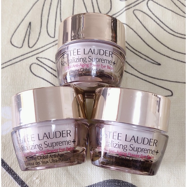 Estee Lauder(エスティローダー)のエスティローダー シュープリームプラス アイクバーム5mlX3 新品未使用❣️ コスメ/美容のスキンケア/基礎化粧品(アイケア/アイクリーム)の商品写真