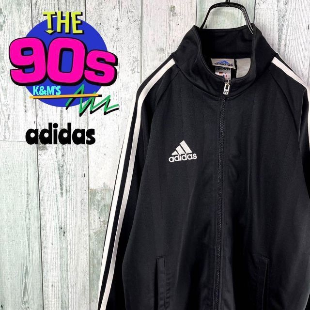 90's adidas アディダス  万国旗タグパフォーマンストラックジャケット