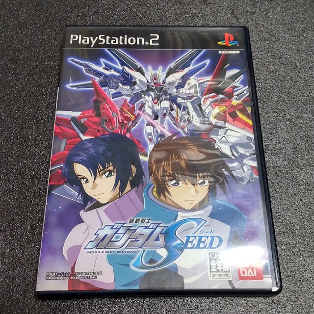 PlayStation2(プレイステーション2)の機動戦士ガンダムSEED PS2 エンタメ/ホビーのゲームソフト/ゲーム機本体(家庭用ゲームソフト)の商品写真