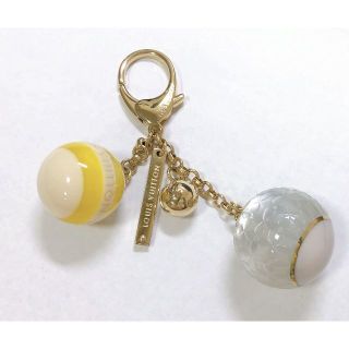 Louis Vuitton Sac Mini Lin Ball Keychain