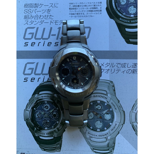 CASIO G-SHOCK The G GW-1800 アナデジ/電波ソーラー