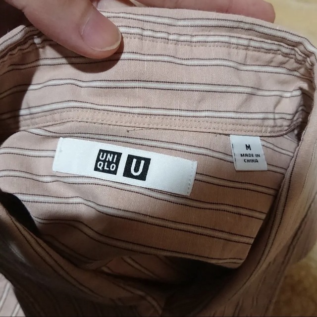 UNIQLO(ユニクロ)のUNIQLO U ユニクロU ストライプレギュラーカラーシャツ メンズのトップス(シャツ)の商品写真