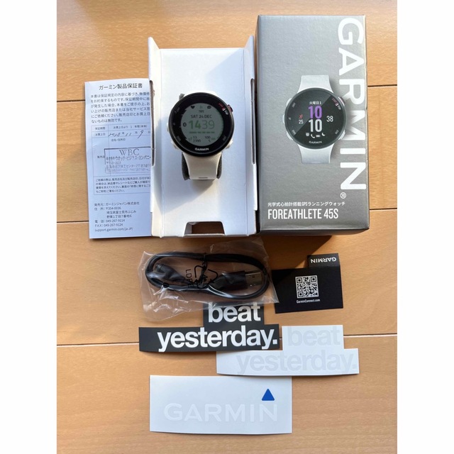 （購入予約済み）GARMIN FOREATHLETE 45S