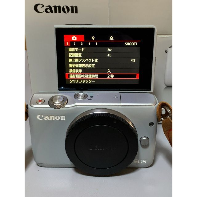 Canon EOS M10 ボディ スマホ/家電/カメラのカメラ(ミラーレス一眼)の商品写真