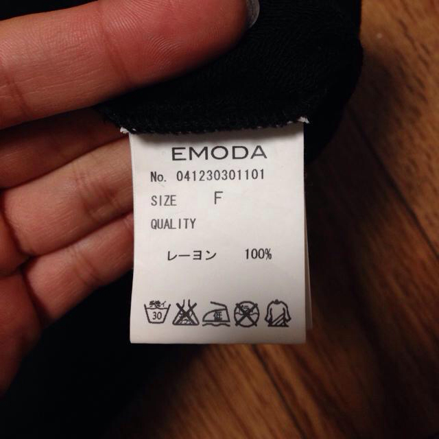 EMODA(エモダ)のEMODA ラフジャージミニワンピ♡ レディースのワンピース(ミニワンピース)の商品写真