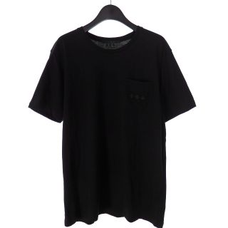 タトラス(TATRAS)のタトラス TATRAS 20AW バックプリント ポケットTシャツ 04 黒(Tシャツ/カットソー(半袖/袖なし))