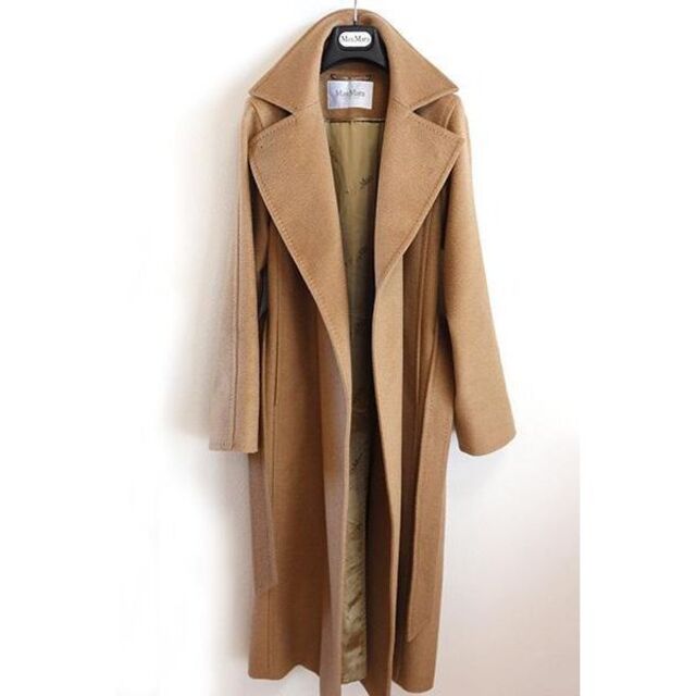 正式的 Max Mara 36 キャメルコート マニュエラ マックスマーラ MARA