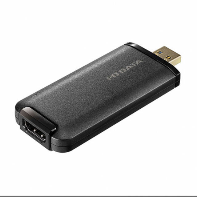 IODATA(アイオーデータ)のIOデータHDMI 4K USB-C＋USB-A 変換 GV-HUVC/4K スマホ/家電/カメラのPC/タブレット(PC周辺機器)の商品写真