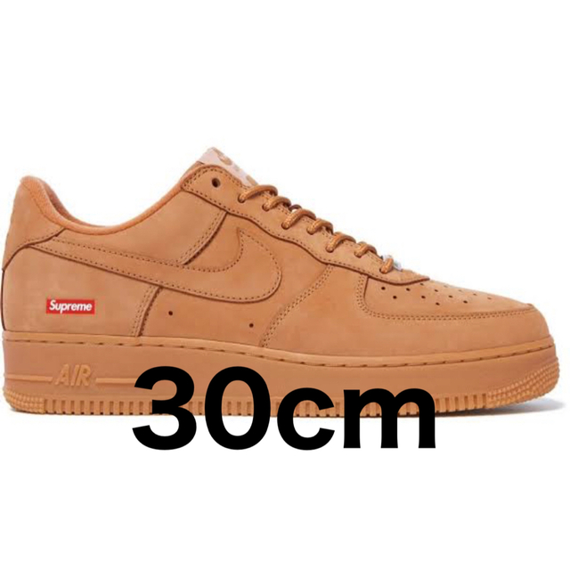 ブラウン系カットSUPREME × AIR FORCE 1 LOW "FLAX WHEAT"