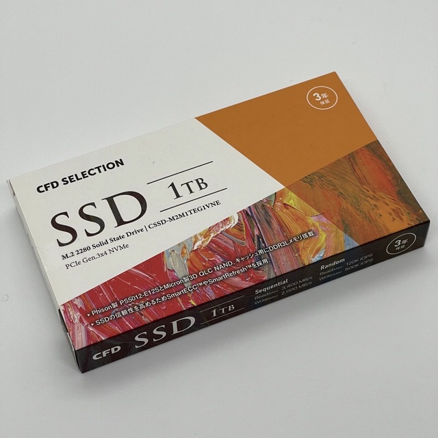 新品未開封 M.2 SSD 1TB CFD EG1VNE NVMe240GB