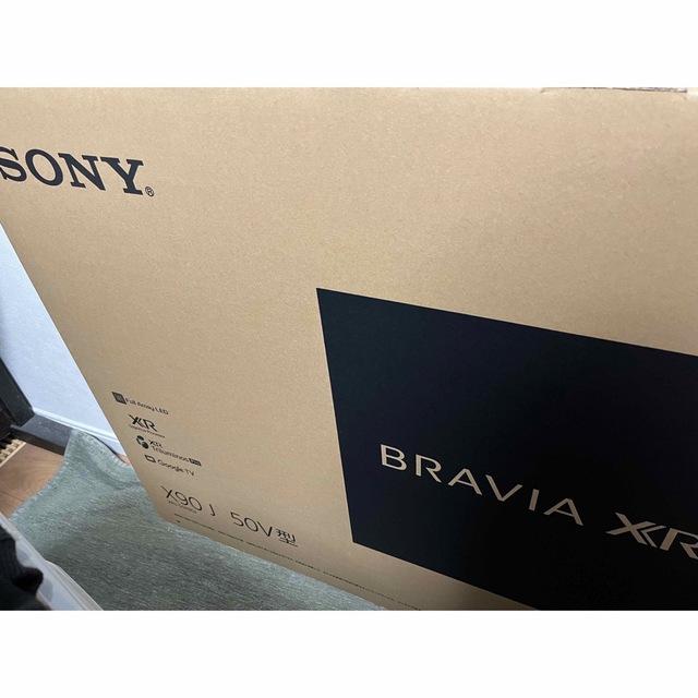 新品未使用　未開封　SONY XRJ-50X90J BRAVIA 液晶テレビ