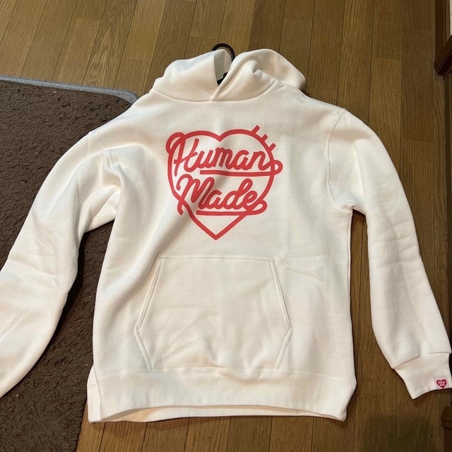 HUMANMADE HEART SWEAT HOODIE BLACK XL