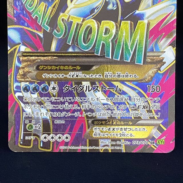 【PSA10】ゲンシカイオーガEX 073/070 SR 1ED・RR 1ED