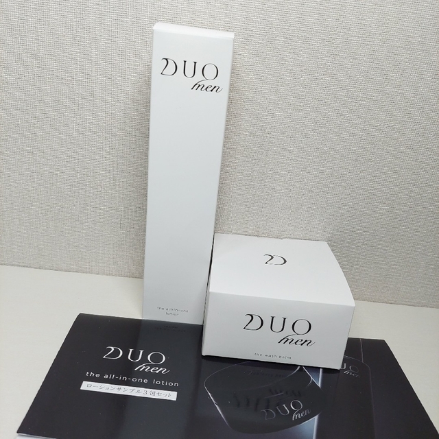 DUO デュオ　MEN　ザ ウォッシュバーム  & ザ オールインワンローション