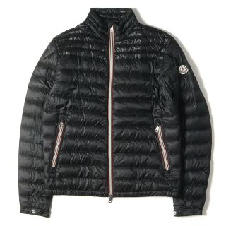 モンクレール(MONCLER)のMONCLER モンクレール ダウンジャケット ライトウェイト ナイロン フルジップ DANIEL 20SS ブラック 黒 3 アウター ブルゾン 【メンズ】【中古】【美品】(ダウンジャケット)