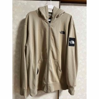 ザノースフェイス(THE NORTH FACE)のあおちん様専用　ノースフェイス zipパーカー  メンズXXL  ベージュ(パーカー)