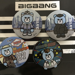 ビッグバン(BIGBANG)のBIGBANG 缶バッチ(アイドルグッズ)