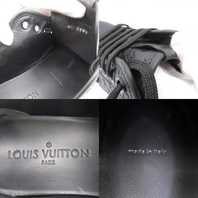 LOUIS VUITTON(ルイヴィトン)のルイヴィトン スニーカー レザー パンチーライン スニーカー レディースサイズ35 1/2 ブラック 黒 モノグラム レディースの靴/シューズ(スニーカー)の商品写真