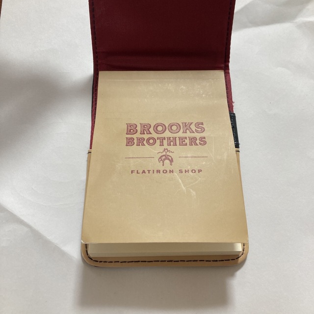 Brooks Brothers(ブルックスブラザース)のブルックスブラザーズ　メモパッドセット インテリア/住まい/日用品の文房具(ノート/メモ帳/ふせん)の商品写真