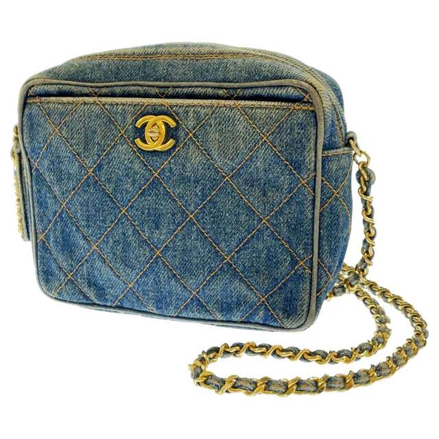 贅沢 - CHANEL シャネル バッグ CHANEL ココマーク マトラッセ デニム