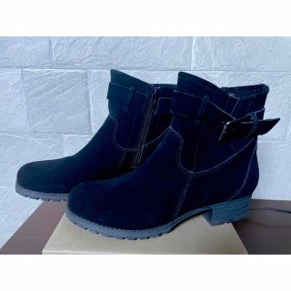 クラークス(Clarks)のClarks Marana Amber/マラナアンバー  (ブラックスエード)(ブーツ)