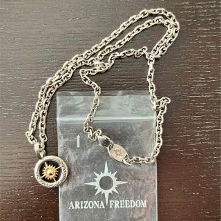 アリゾナフリーダム(ARIZONA FREEDOM)のアリゾナフリーダム  K18太陽神付きペンダントトップ ネックレスチェーン(ネックレス)