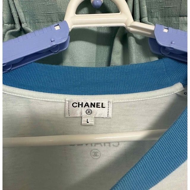 CHANEL(シャネル)のchanel シャネル ロングTシャツ ネックレス 激レア 値下げ可能 レディースのトップス(Tシャツ(長袖/七分))の商品写真