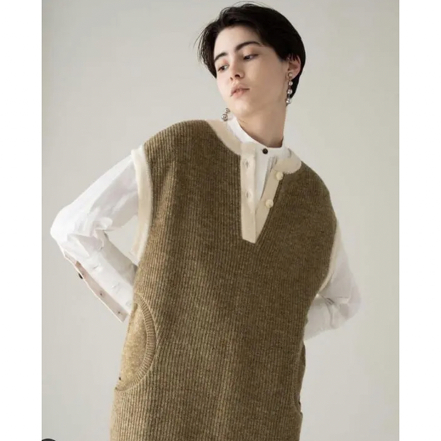 ロングワンピース/マキシワンピースmeer. knit best dress