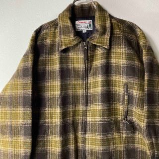 アートヴィンテージ(ART VINTAGE)の90’s axman’s シャドー オンブレ キルティング シャツブルゾン(ブルゾン)