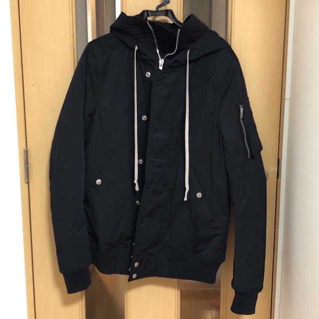 DRKSHDW - drkshdw hooded bomber Mサイズの通販 by けんさん's DRKSHDW - drkshdw hooded bomber Mサイズの通販 by けんさん's