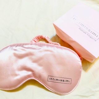 intimissimi サテン　アイマスク　(旅行用品)