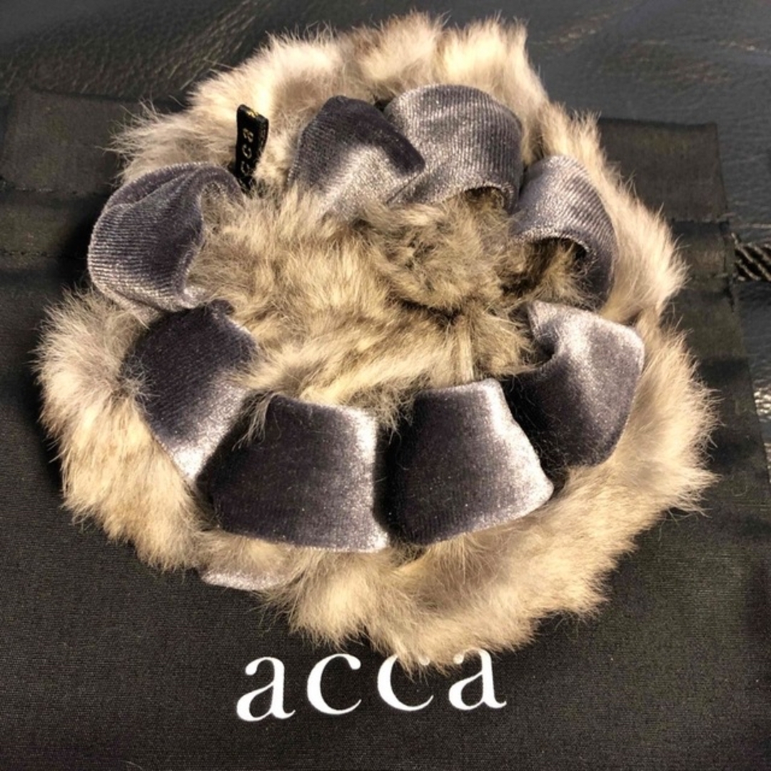 acca - アッカacca リアルラビットファー＆ベルベット♡限定品 ...