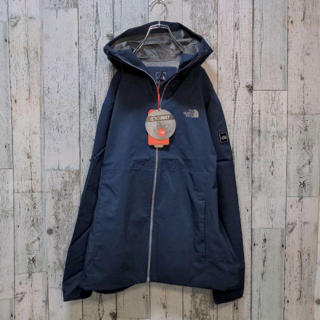 THE NORTH FACE(ザノースフェイス)の【新品・未使用】ノースフェイス　ナイロンジャケット　ネイビー　メンズL メンズのジャケット/アウター(ナイロンジャケット)の商品写真