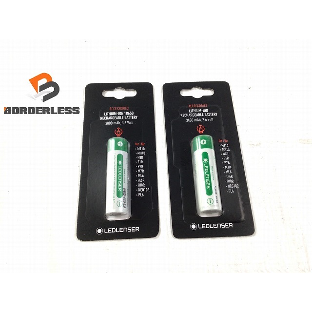 ☆未使用品2個セット☆ LEDLENSER レッドレンザー 専用充電池 501001 充電式ライト用 純正 リチウムイオンバッテリー 63299 | フリマアプリ ラクマ
