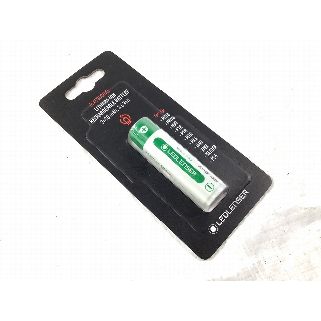 ☆未使用品2個セット☆ LEDLENSER レッドレンザー 専用充電池 501001 充電式ライト用 純正 リチウムイオンバッテリー 63299