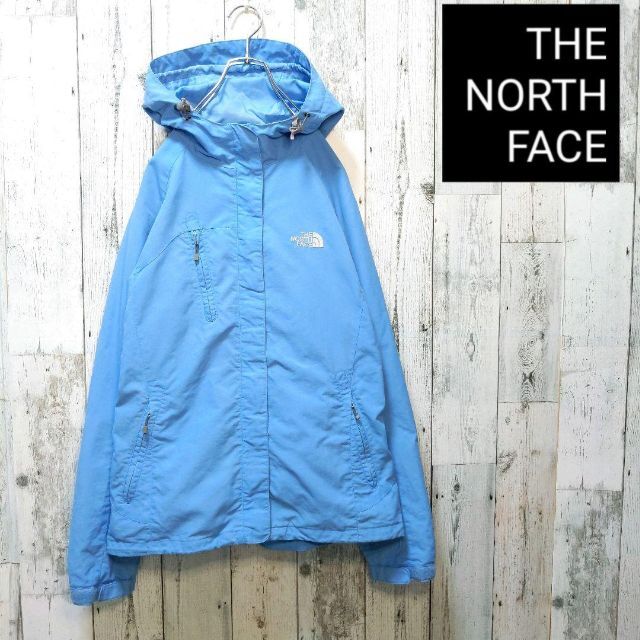 THE NORTH FACE(ザノースフェイス)のノースフェイス　マウンテンパーカー ライトブルー　レディースL（メンズS相当） レディースのジャケット/アウター(ナイロンジャケット)の商品写真