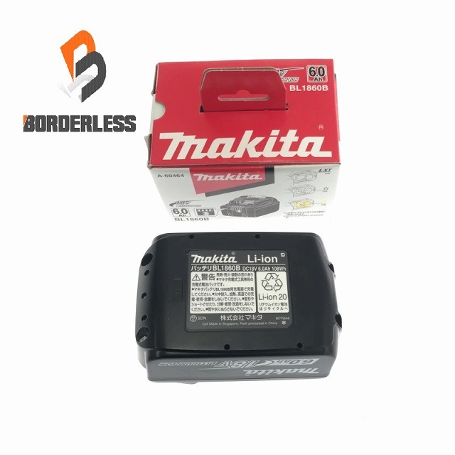 6個 BL1860B makita マキタ リチウム イオン A-60464