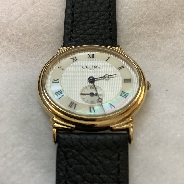 celine(セリーヌ)の良品‼️CELINE セリーヌ スモセコ ユニセックス 腕時計 メンズの時計(腕時計(アナログ))の商品写真