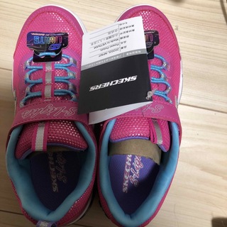 スケッチャーズ(SKECHERS)のスケッチャーズ　靴　新品未使用　ピンク色　19.0cm(スニーカー)