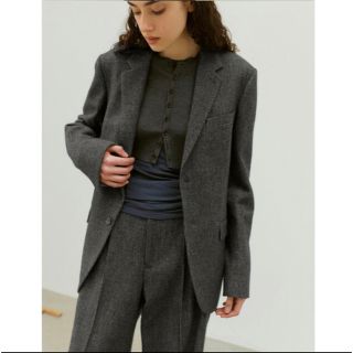 AURALEE - AURALEE ✴︎ オーラリー cashmere tweed setupの通販 by