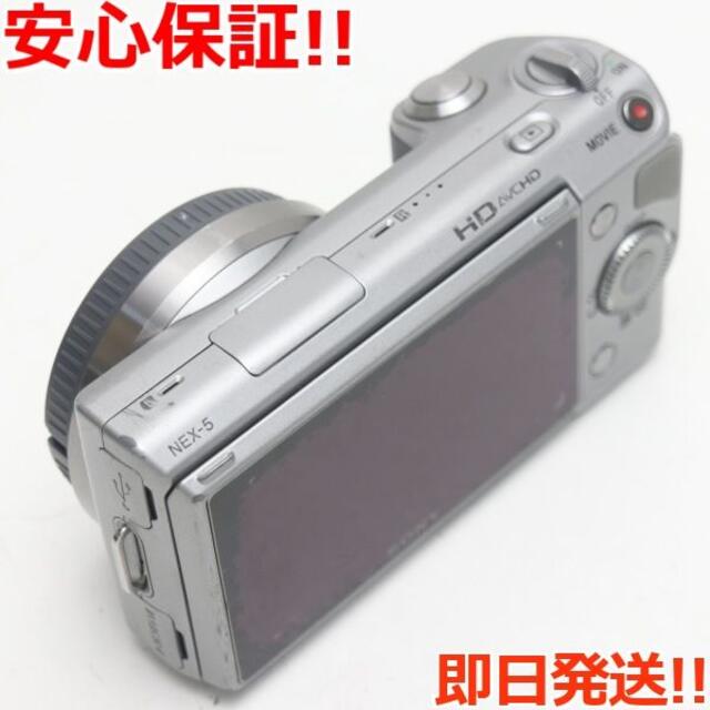 良品 NEX-5R シルバー ボディ