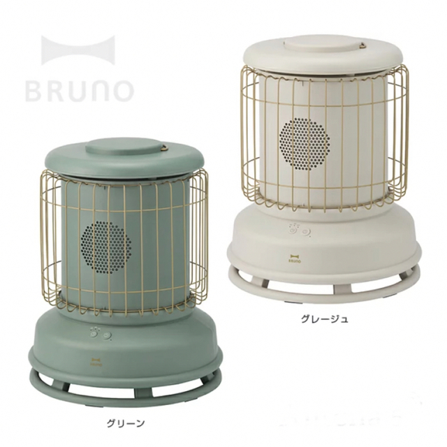 BRUNO(ブルーノ)の全方向　セラミックファンヒーター　BRUNO ブルーノ スマホ/家電/カメラの冷暖房/空調(ファンヒーター)の商品写真