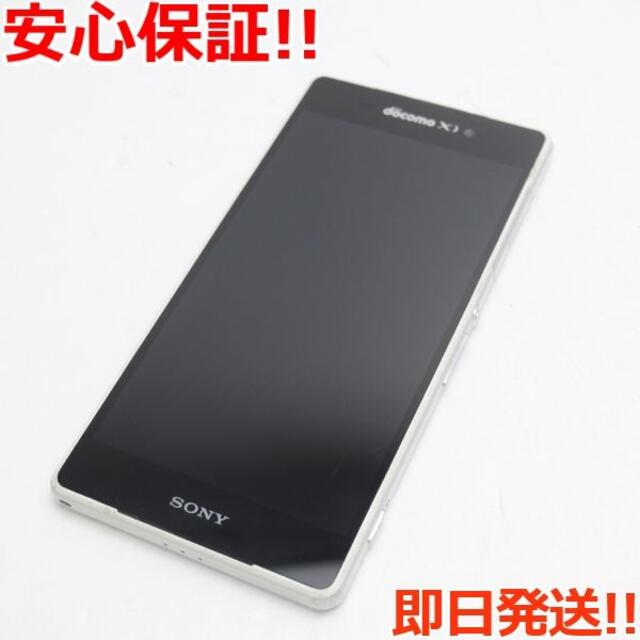 良品 SO-03F Xperia Z2 ホワイト 白ロム