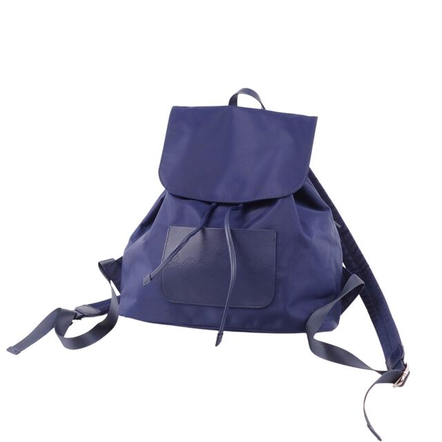 美品 アニエスベー agnes b VOYAGE バッグ バックパック リュック ロゴ