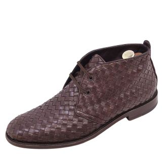 ボッテガヴェネタ(Bottega Veneta)のボッテガヴェネタ BOTTEGA VENETA ブーツ イントレチャート チャッカブーツ カーフレザー メンズ シューズ 靴 43.5(28.5cm相当) ブラウン(ブーツ)