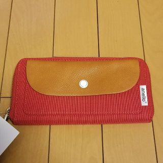 アネロ(anello)のデュオ様専用　anello アネロ 長財布 ラウンドファスナー 赤(財布)