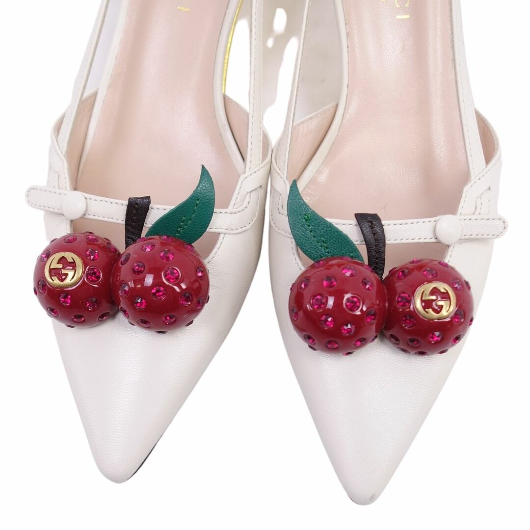 Gucci - グッチ GUCCI パンプス バンブーヒール インターロッキング