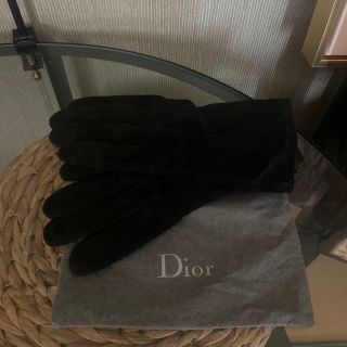 クリスチャンディオール(Christian Dior)のGJ様専用　Dior  カシミヤ100% スウェード手袋(手袋)