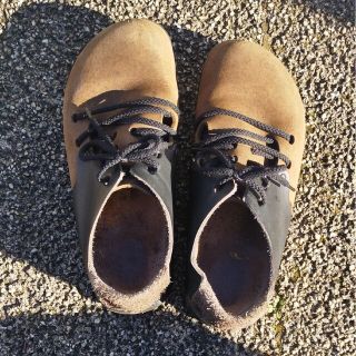 ビルケンシュトック(BIRKENSTOCK)のビルケンシュトック　モンタナ　焦げ茶　黒　37 難有り　アウトドア　快適シューズ(その他)